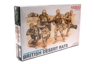 British Desert Rats Kit scala 1:35 Dragon