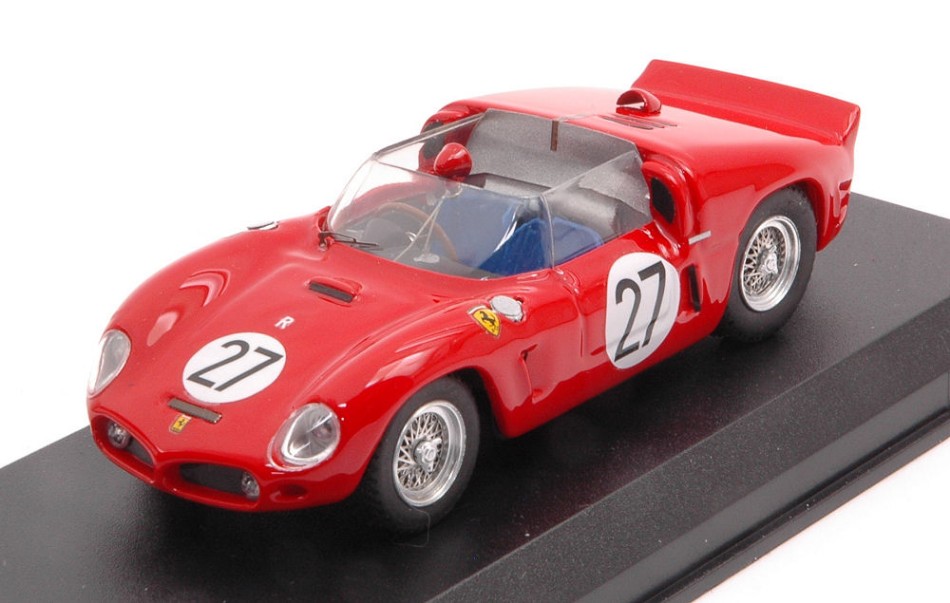 Ferrari 246 Dino SP n.27 12 H Sebring 1961 Ginther-Von Trips 1:43 DS Modellismo Ferrari 246 Dino Sp n.27 12 H scala 1:43