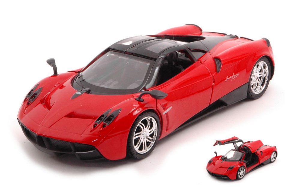 Pagani Huayra 2012 Red 1:24 DS Modellismo Pagani Huayra 2012 Red scala 1:24 MotorMax