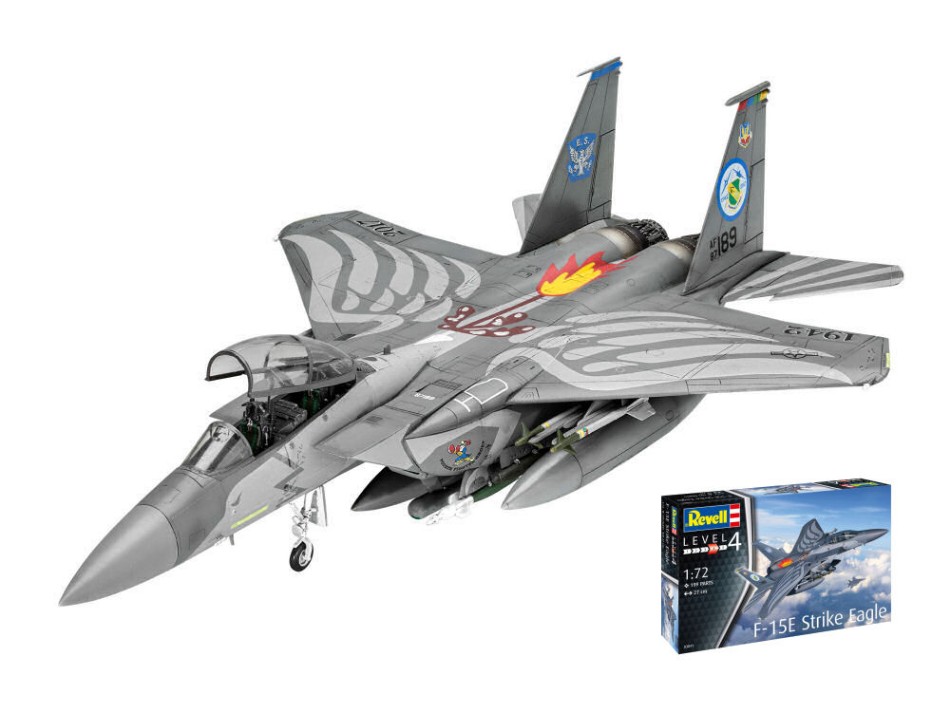 F-15E Strike Eagle Model Set Kit 1:72 DS Modellismo F-15E Strike Eagle Model Set Kit scala 1:72
