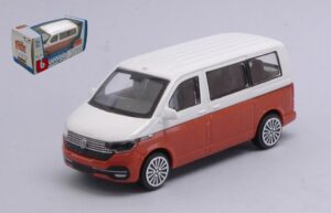 VW T6.1 Bus 2020 White/Orange scala 1:43