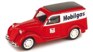 Fiat 1100 E Furgone Mobilgas 1956 scala 1:43
