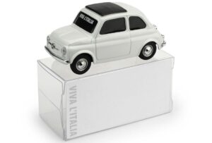 Fiat 500 Bianco Bandiera Italiana scala 1:43