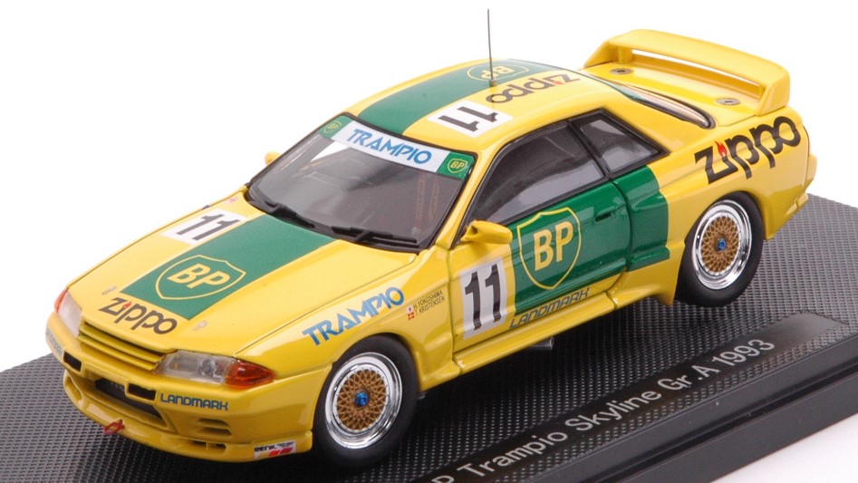 BP Trampio Skyline N.11 Gr.A 1993 H.Yokoshima-T.Kristensen 1:43 DS Modellismo Bp Trampio Skyline Gr.A 1993 scala 1:43