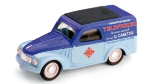 Fiat 500 C Telefunken 1950 scala 1:43 Brumm