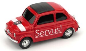 Fiat 500 Brums Austria "Servus! scala 1:43