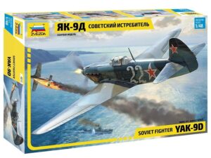YAK-9 Soviet Fighter Kit scala 1:48 Zvezda