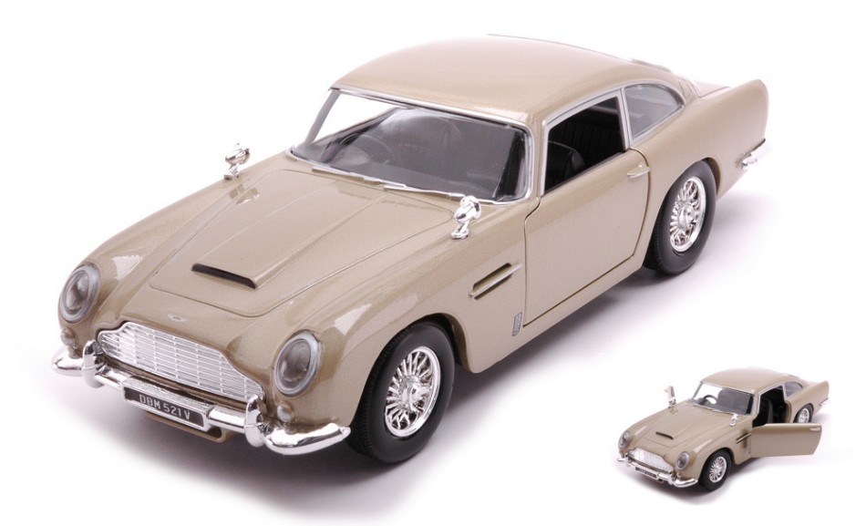 Aston Martin Db5 1973 Gold 1:24 DS Modellismo Aston Martin Db5 1973 Gold scala 1:24