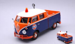 VW Type 2 T1 Service Pick Up Gulf scala 1:24