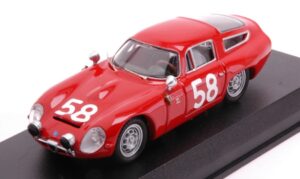 Alfa Romeo Tz 1 Targa Florio 1964 scala 1:43