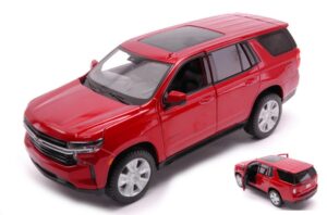 Chevrolet Tahoe 2021 Metallic Red scala 1:26