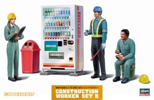 Construction Worker Set B Kit scala 1:35