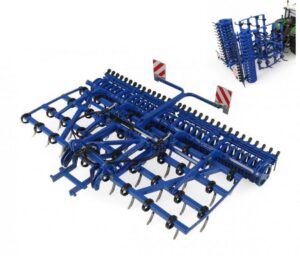 Coltivatore Aratro Stoppiatore scala 1:32