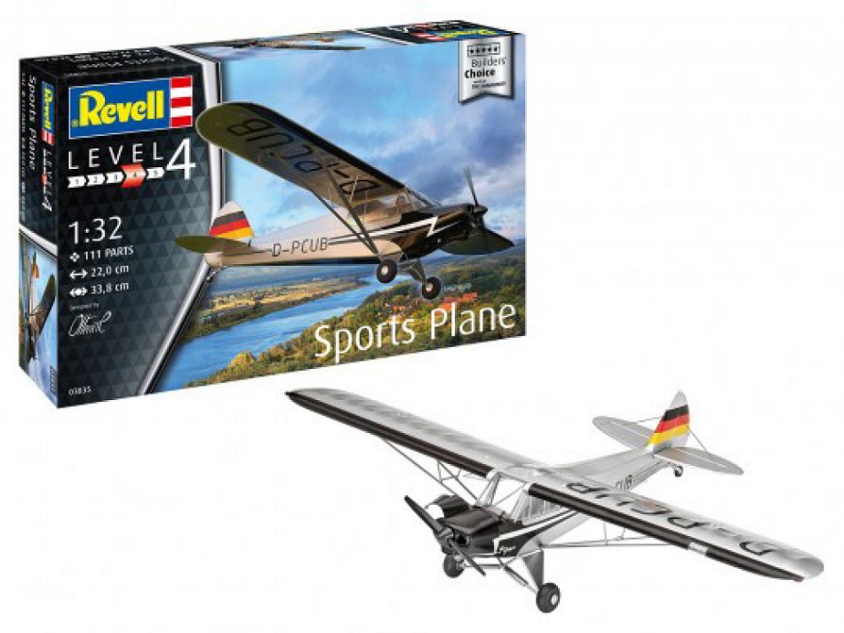 Sports Plane Kit 1:32 DS Modellismo Sports Plane Kit scala 1:32 Revell
