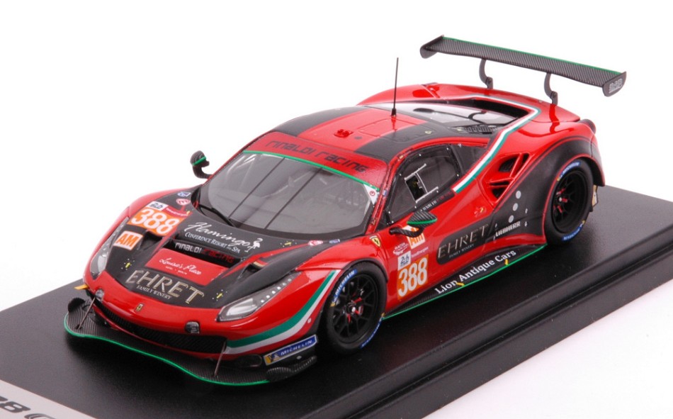 Ferrari 488 GTE EVO N.388 24H LM 2021 Ehret/Hook/Bleekemolen 1:43 DS Modellismo Ferrari 488 Gte Evo 24H LM 2021 scala 1:43