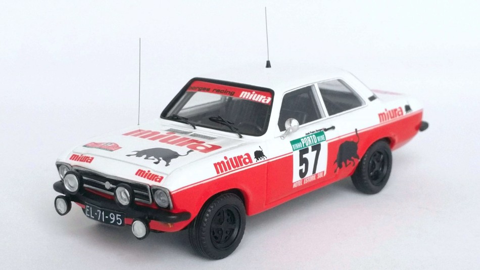 Opel Ascona Rally of Portugal 1978 Borges/Bevilacqua DS Modellismo Opel Ascona Rally Portugal 1978 scala 1:43