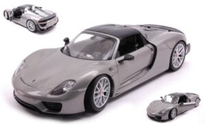 Porsche 918 Spyder W/Closed Top scala 1:18