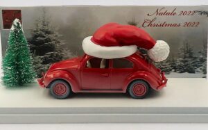 VW Maggiolino Buon Natale 2022 scala 1:43