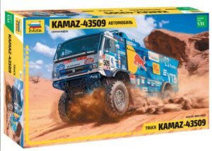 Kamaz Rallye Truck Kit scala 1:35 Zvezda