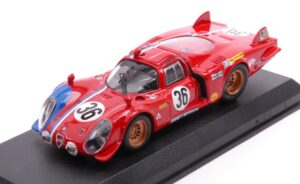 Alfa Romeo 33.2 52th LM 1969 scala 1:43