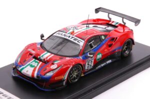 Ferrari 488 GT3 2nd.24H Spa 2021 scala 1:43