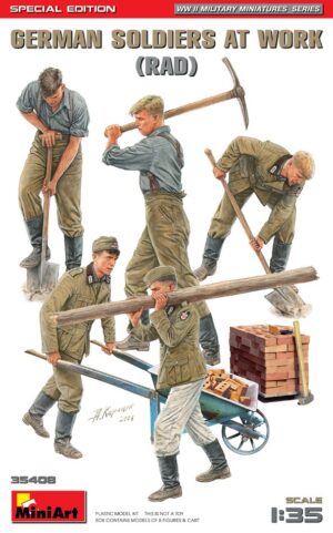 German Soldiers at Work Kit scala 1:35
