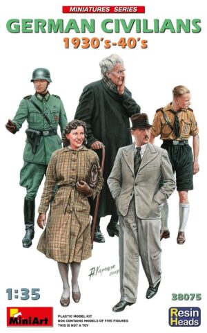 German Civilians 1930-40 Kit scala 1:35