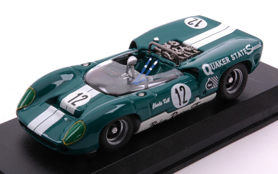 Lola T 70 Spyder Las Vegas 1967 Charlie Kolb 1:43 DS Modellismo Lola T 70 Spyder Las Vegas 1967 scala 1:43