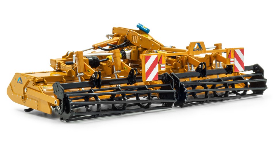 Alpego Poker Zappatrice Rotativa C/Rullo A Gabbbia 1:32 DS Modellismo Alpego Poker Zappatrice Rotativa scala 1:32