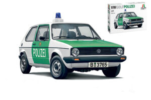 VW Golf Polizei Kit scala 1:24 Italeri