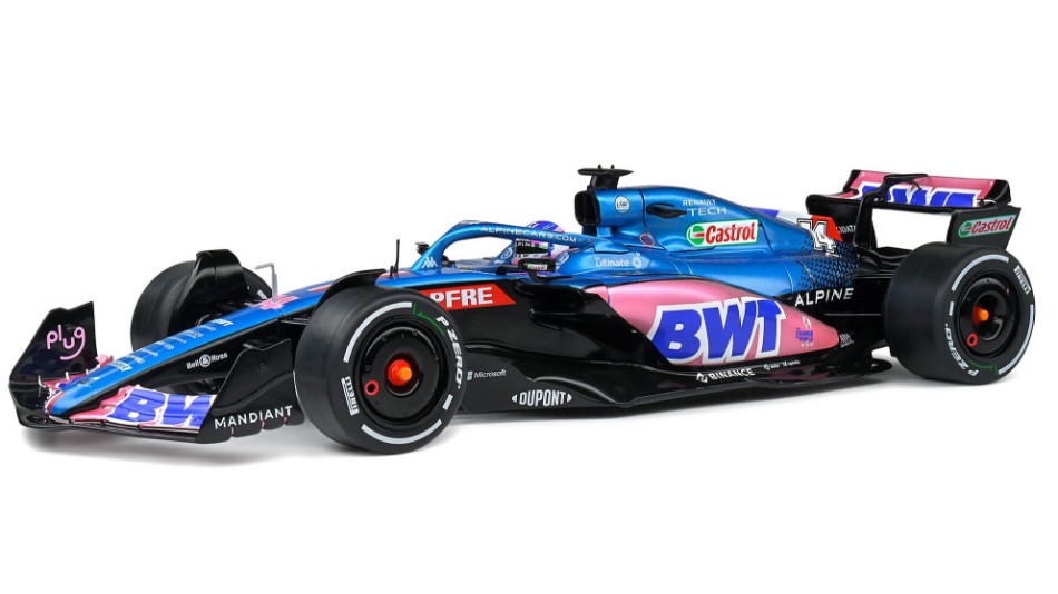 Alpine A522 N.14 Monaco GP 2022 F.Alonso 1:18 DS Modellismo Alpine A522 Monaco GP 2022 scala 1:18