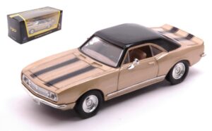 Chevrolet Camaro Z-28 1967 Gold scala 1:43