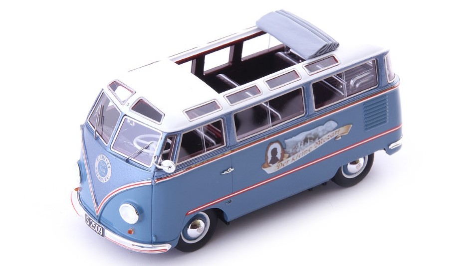 Kohlruss T1 Samba "Der Kleine Mozart" 1955 Light Blue/White 1:43 DS Modellismo Kohlruss T1 Samba "Der Kleine scala 1:43