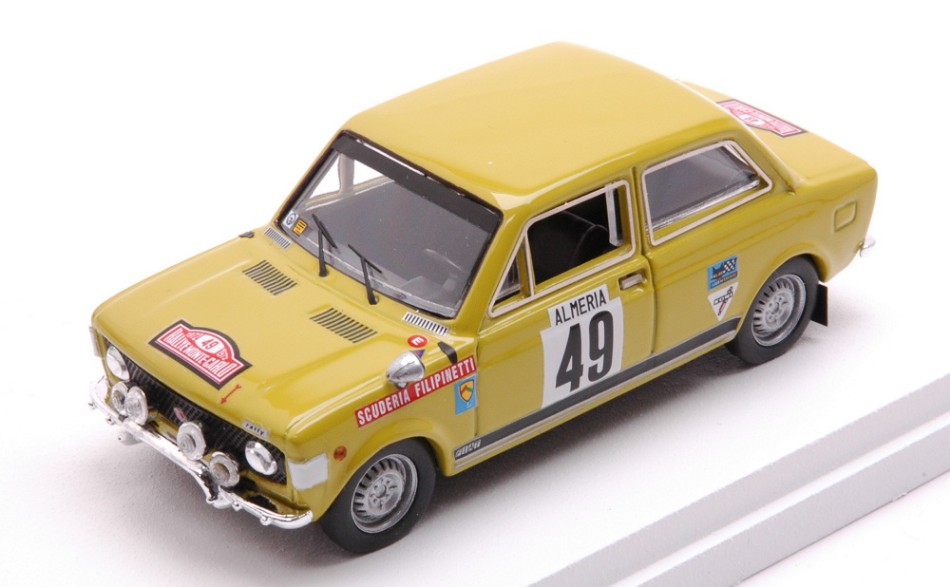 Fiat 128 Rally N.49 Monte Carlo Rally 1972 Lier-Frattini DS Modellismo Fiat 128 Rally Monte Carlo Rally scala 1:43