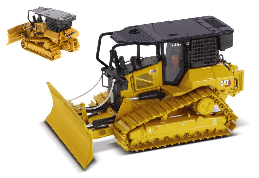 Cat D5 LGP Track Type Tractor Fire Fighter 1:50 DS Modellismo Cat D5 Lgp Track Type Tractor scala 1:50