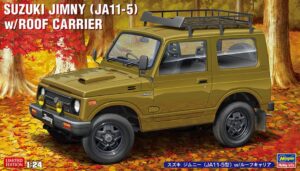 Suzuki Jimny W/Roof Carrier Kit scala 1:24