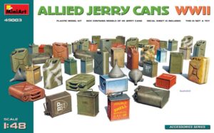 Allied Jerry Cans WW2 Kit scala 1:48 Miniart