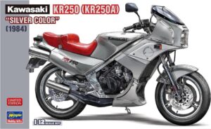 Kawasaki KR250 Silver Color Kit scala 1:12