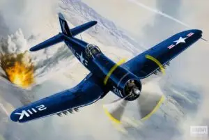 Vought F4U-4 Corsair Battle scala 1:48