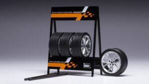 Set 4 Wheels Hyundai Silver scala 1:18