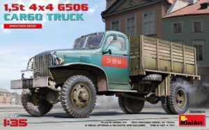 1,5t 4x4 G506 Cargo Truck Kit scala 1:35