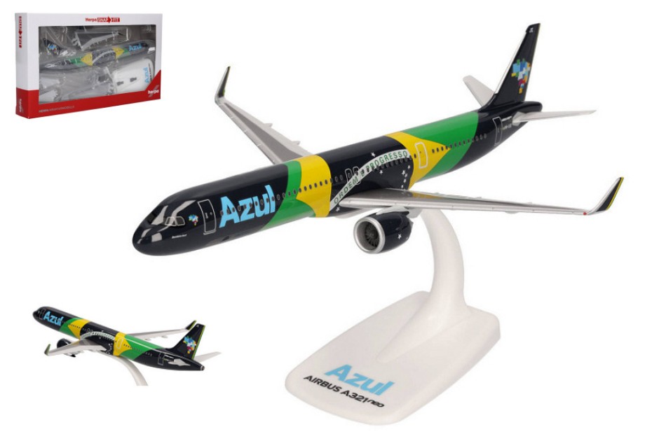 Airbus A321 neo Azul Brazilian Airlines 1:200 DS Modellismo Airbus A321 neo Azul Brazilian scala 1:200