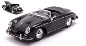 Porsche 356A Speedster Black scala 1:24