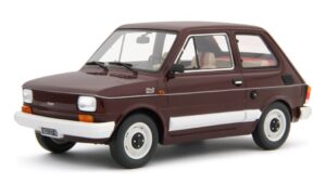 Fiat 126 Personal 4 1980 Red scala 1:18