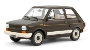 Fiat 126 Personal 4 1980 Brown scala 1:18
