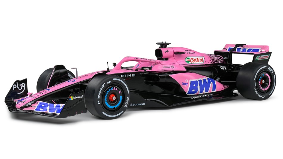 Alpine A523 Presentation Version 2023 Pink Edition 1:18 DS Modellismo Alpine A523 Presentation 2023 scala 1:18