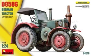 German Tractor D8506 W/Roof Kit scala 1:24