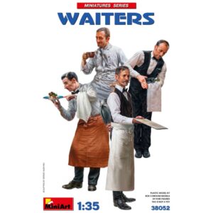 Camerieri (Waiters) Kit scala 1:35 Miniart