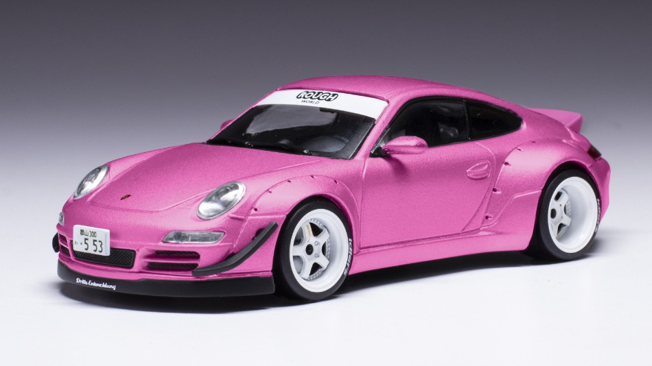 Porsche Rwb 997 Pink 1:18 DS Modellismo Porsche Rwb 997 Pink scala 1:18 Ixo Model