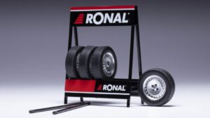 Set 4 Wheels Ronal Turbo Matt scala 1:18